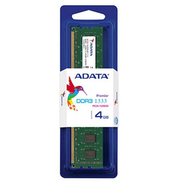 ADATA Desktop RAM 4GB DDR3 1333MHz