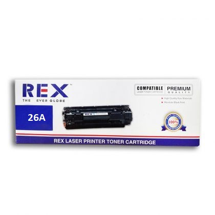 Rex 26A Black Laser Printer Toner