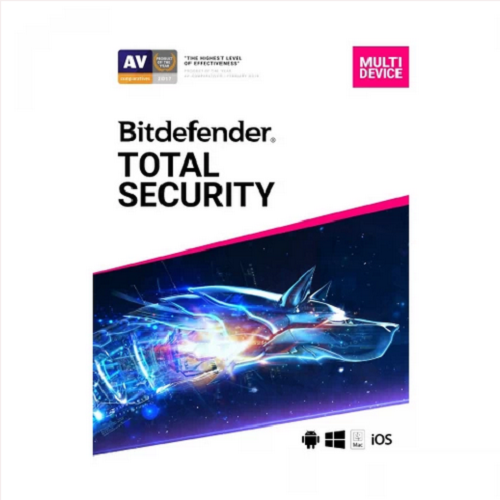 Bitdefender Total Security 1 user 1 year
