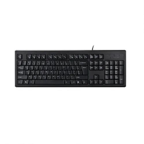 A4Tech KRS-83 Black Wired Multimedia Keyboard with Bangla