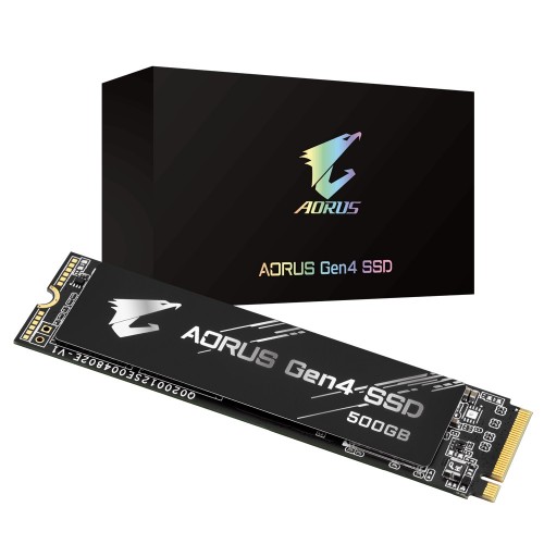  Gigabyte Aorus Gen4 M.2 2280 500GB NVMe AG4500G SSD 