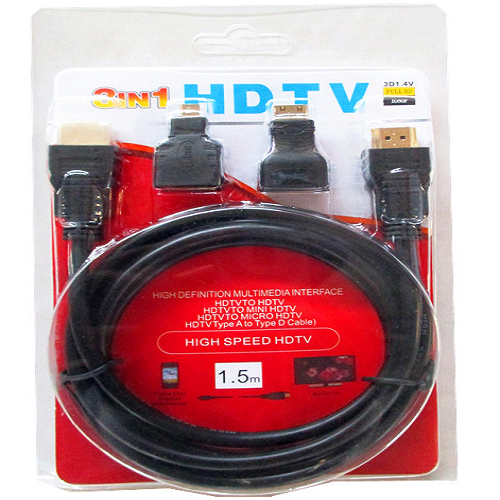 HIGH SPEED HD CABLE 3 IN 1