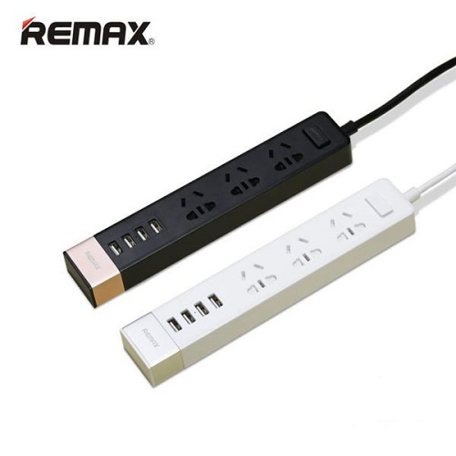 Remax Ming Series RU-S2 4 USB Charger 3 Power Socket Remax