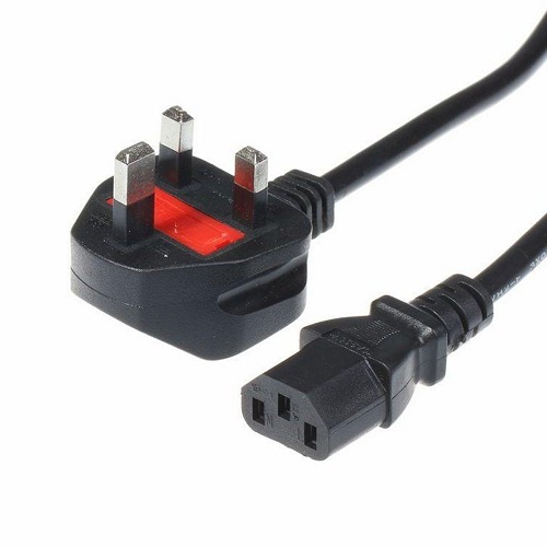 Desktop 3 Pin Power Cable with Fuse