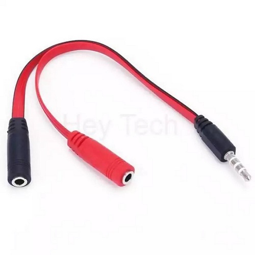 Audio 3.5mm 1:2 Extension Y Cable